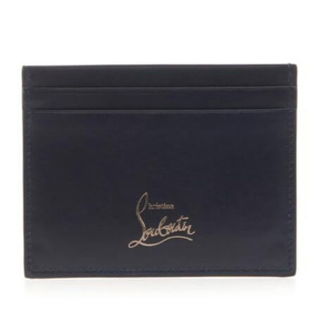 2015秋冬新作 Christian Louboutin クリスチャン ルブタン財布スーパーコピー カードホルダー Black